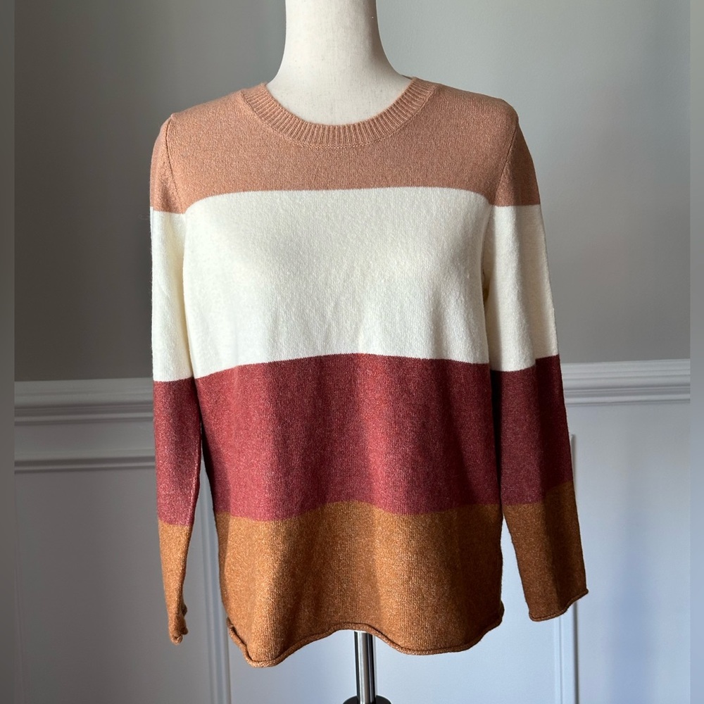 Pinque Striped Sweater size XL NWT